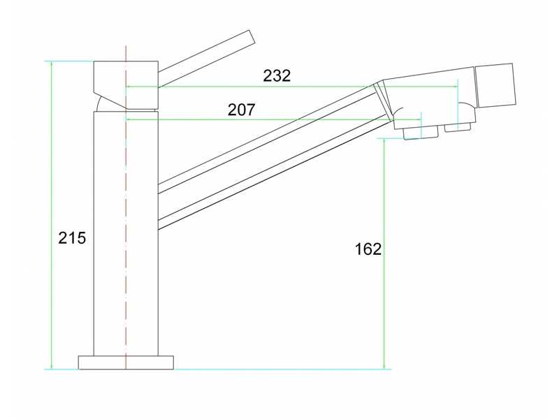 Купить Смеситель Zorg Inox SZR-1283 ETSI для кухни под фильтр