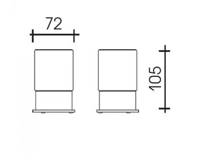 Купить Стакан Schein Allom 223CS-T