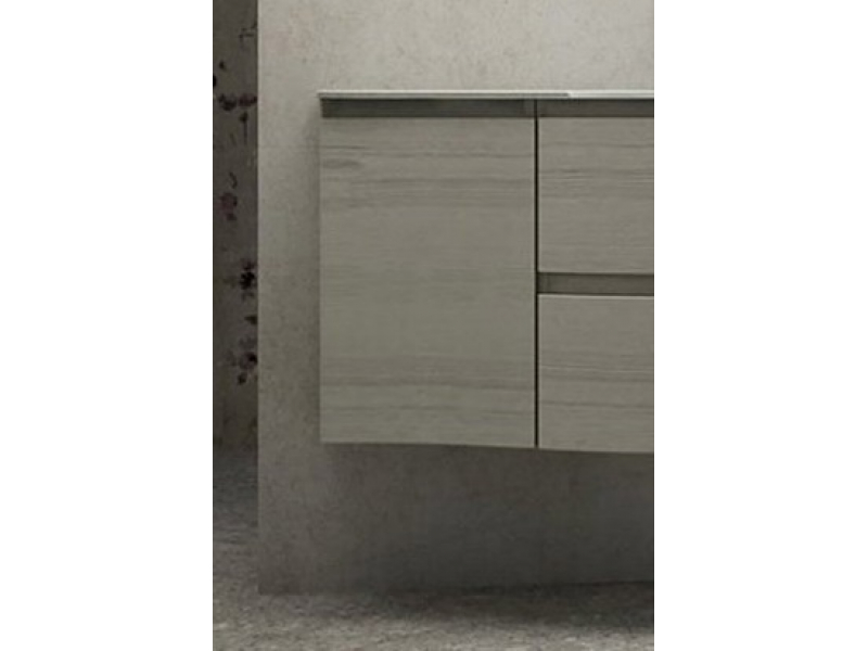 Купить Шкафчик Cezares Vague 54849/54848 34 см подвесной, цвет rovere sbiancato