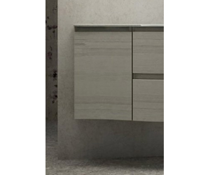 Шкафчик Cezares Vague 54849/54848 34 см подвесной, цвет rovere sbiancato