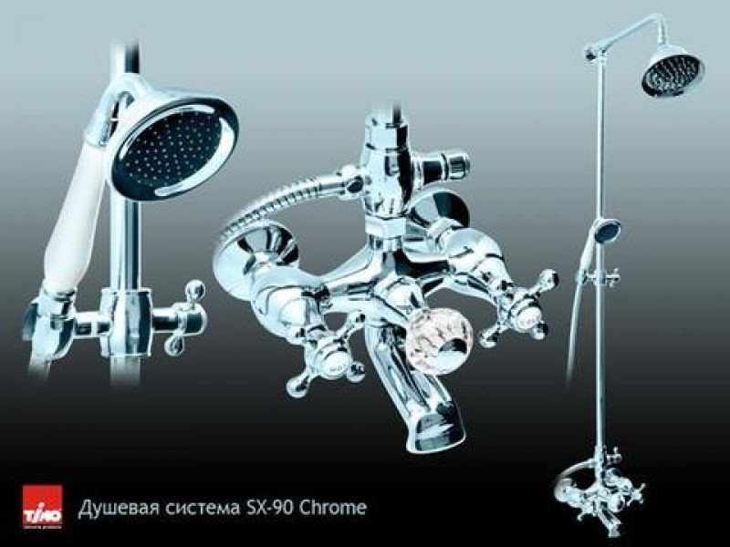 Купить Душевая система Timo Nelson SX-90, черный-антик