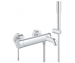 Смеситель Grohe Essence New 33628001 для ванны/душа с гарнитуром