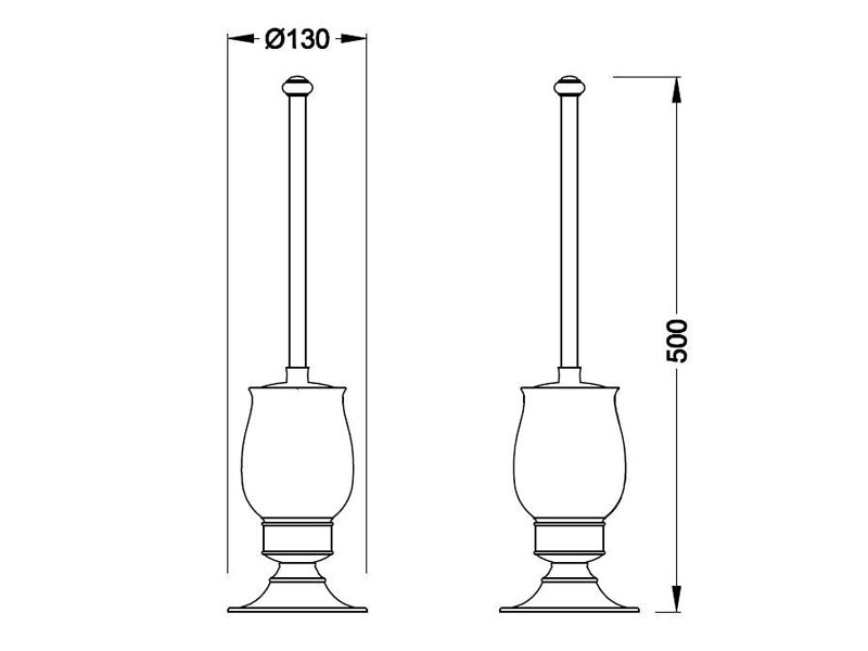 Купить Ершик Schein Saine Chrome 7053032