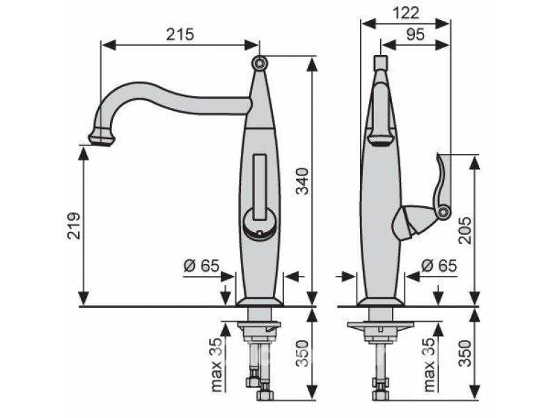 Купить Смеситель для кухни Emmevi Abel 39007OR, золото