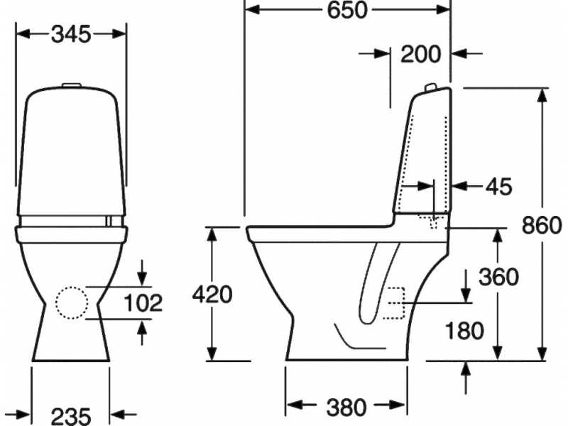 Купить Напольный унитаз Gustavsberg Nautic GB1115102R1331 крышка микролифт, безободковый