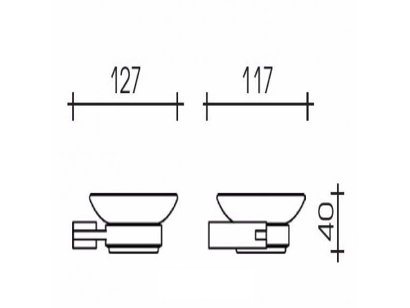 Купить Мыльница Schein Allom 222C-R