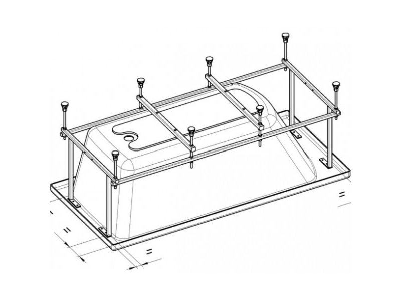 Купить Акриловая ванна Roca Hall 170x75 ZRU9302768