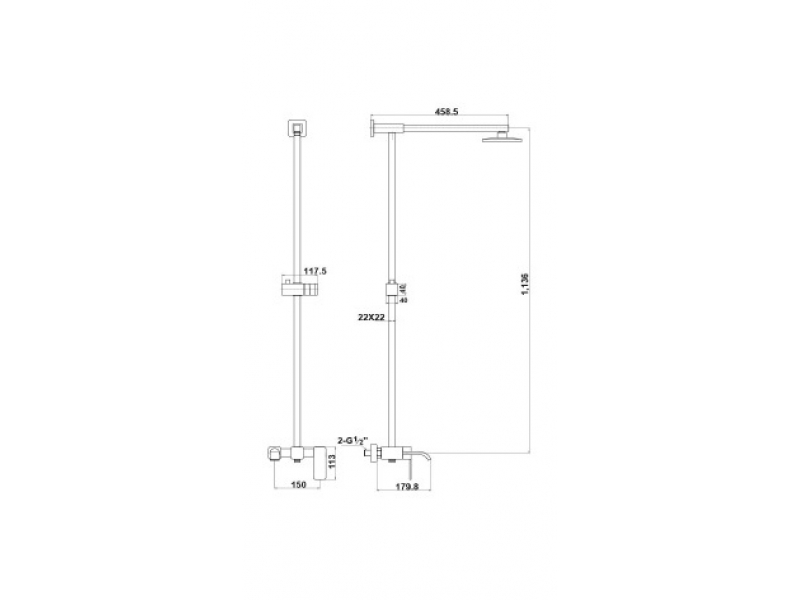 Купить Душевая система Timo Selene SX-1113