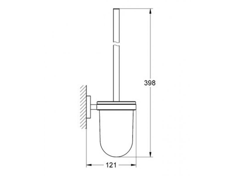 Купить Ершик для туалета Grohe Essentials 40374001