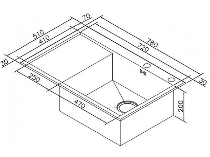 Купить Мойка Zorg Inox X-7851-R, чаша справа