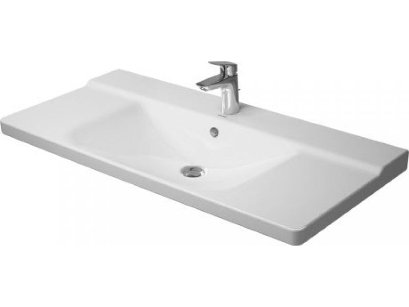 Купить Раковина для мебели Duravit P3 Comforts 2332100000 105 x 50 х 16 см накладная, белый