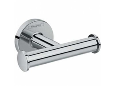 Крючок Hansgrohe Logis 41725000 двойной