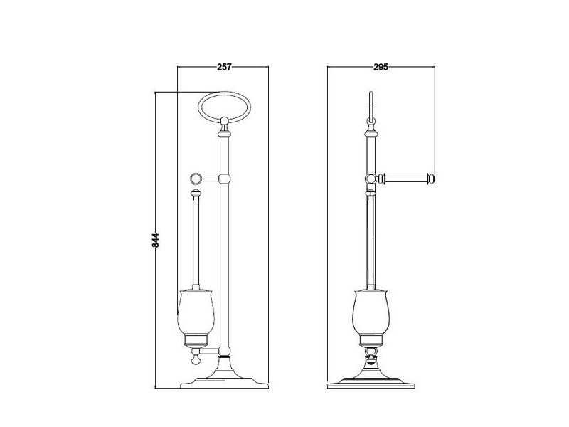 Купить Стойка Schein Saine Chrome 7053058