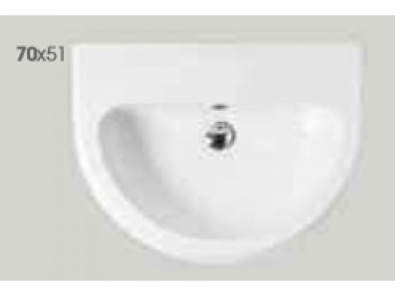 Купить Раковина Azurra Charme CHA270 bi*1