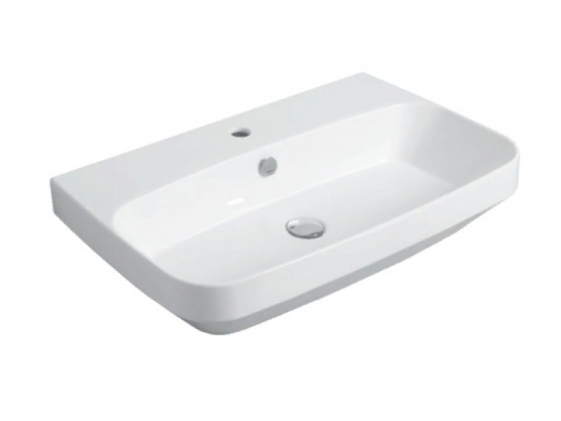 Купить Раковина Simas Baden Baden BB12bi*1 подвесная, 80 х 45 х 16.5 см