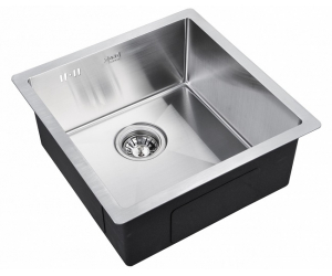 Мойка Zorg Inox R 4444, 44 х 44 см, брашированная матовая нержавеющая сталь