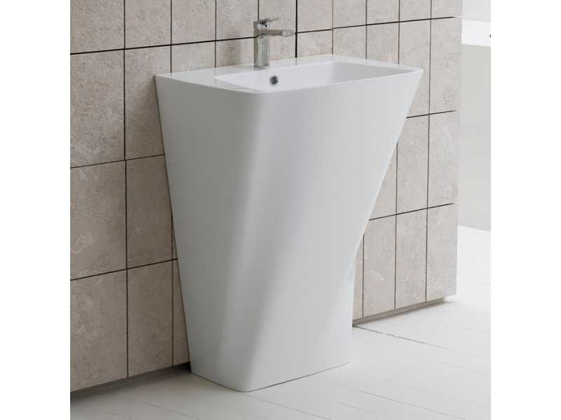 Купить Раковина Azzurra Hera HELF06343T0MBI*1 63 х 43 х 14,5 см напольная
