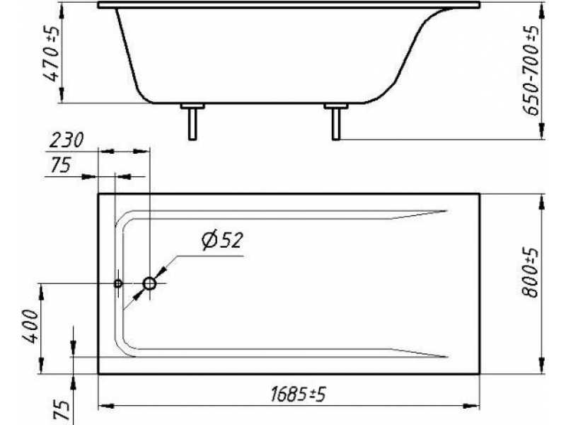 Купить Ванна из искусственного камня Фэма Алессандрия 168.5 x 80 см