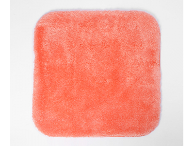 Коврик WasserKraft Wern BM-2574 Reddish orange напольный, цвет - красно-оранжевый, 55 х 57 см