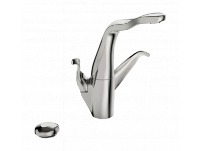 Смеситель для кухни Oras Alessi Swan by Oras 8225F с клапаном для посудомоечной машины