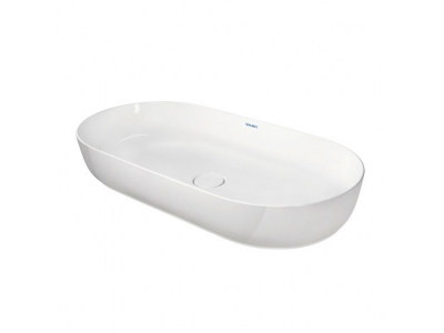 Раковина накладная Duravit Luv 0379800000, 80 х 40 см, белая