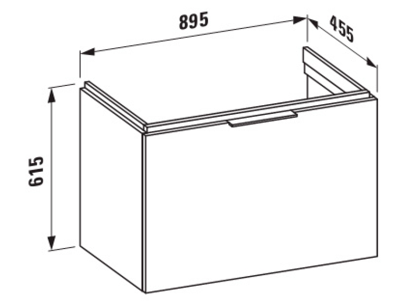 Купить Тумба под раковину Laufen Kartell 4076010336311