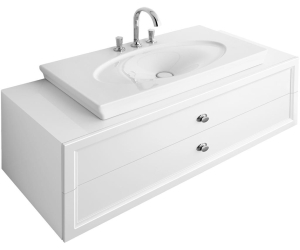 Тумба Villeroy & Boch La Belle под раковину A58310DJ 135 x 54 x 42 см, подвесная, белый глянцевый