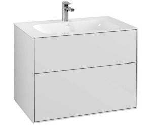 Тумба под раковину Villeroy&Boch Finion F01000GF, 80 х 50 см, белый глянцевый