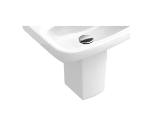 Полупьедестал Villeroy&Boch Verity Design, 25.5 х 18 см, подвесная, альпийский белый, 52020001