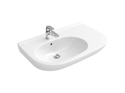 Раковина Villeroy&Boch O.novo, 80 х 49 см, подвесная, альпийский белый, 51608001