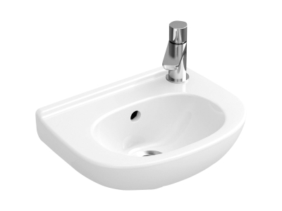 Раковина Villeroy&Boch Onovo компактная 36 x 27,5 см, подвесная, альпийский белый 536039R1