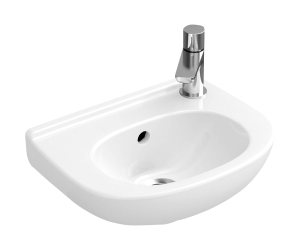 Раковина Villeroy&Boch Onovo компактная 36 x 27,5 см, подвесная, альпийский белый 536039R1