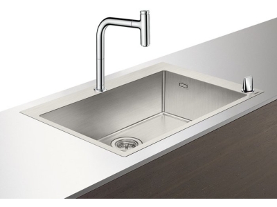 Кухонная мойка с встроенным смесителем Hansgrohe C71-F660-08 76x50 43202000