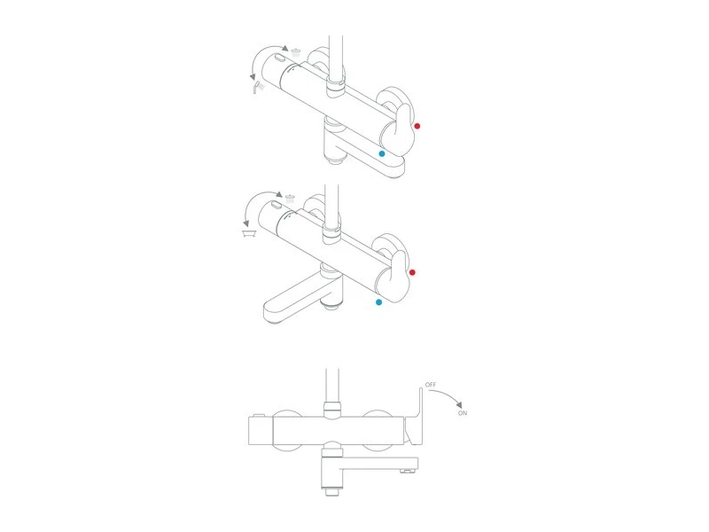 Купить Душевая стойка Ravak DS 092.00 X07P642 с поворотным изливом, раздвижная