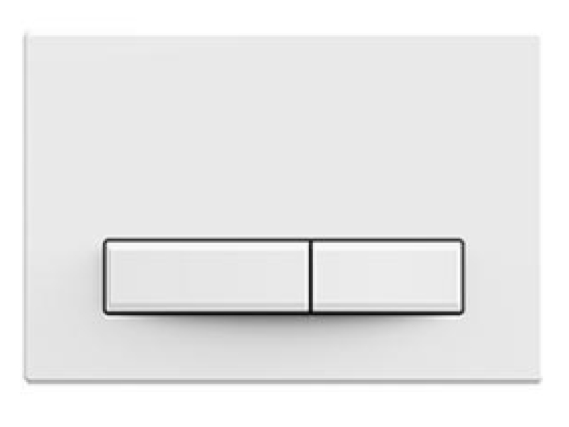 Купить KDI-0000021 (009A) Панель смыва Slim Белая глянец (клавиша прямоугольная )